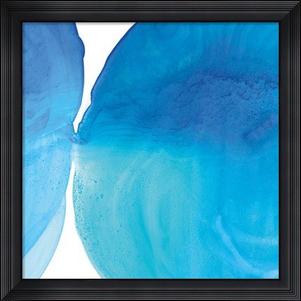 Framed Pools of Turquoise I Print