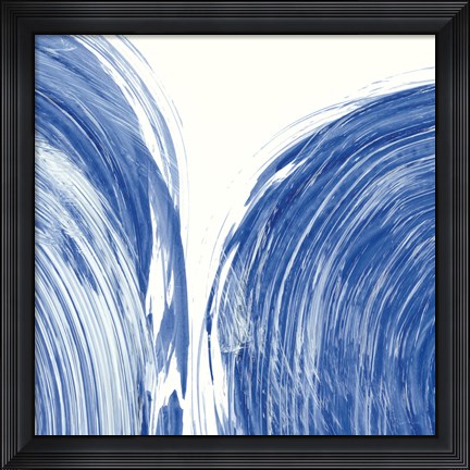 Framed Swirl I Print