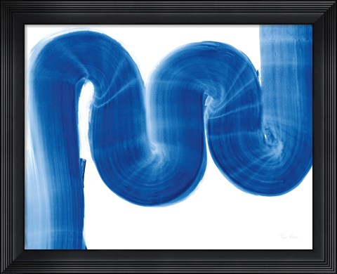 Framed S Curve Print