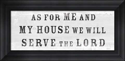 Framed Signs of Faith IV Print