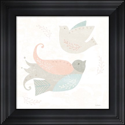 Framed Cozy Hygge III Dark Print