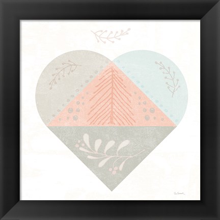 Framed Cozy Hygge IV Dark Print