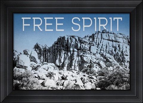 Framed Ombre Adventure VI Free Spirit Print