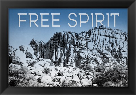 Framed Ombre Adventure VI Free Spirit Print