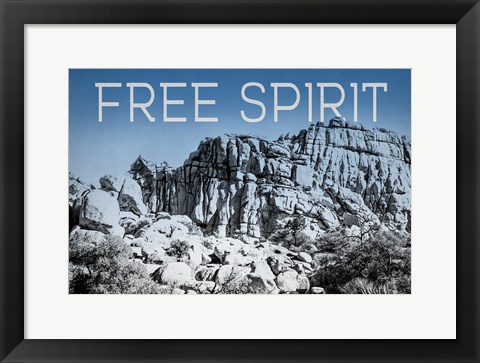 Framed Ombre Adventure VI Free Spirit Print