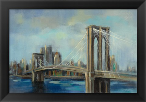 Framed Brooklyn Bridge Print