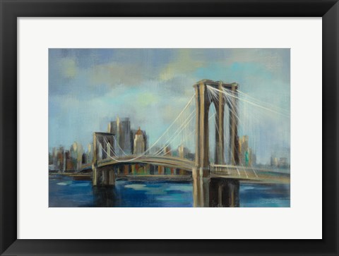 Framed Brooklyn Bridge Print