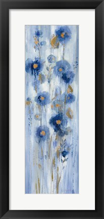 Framed Seaside Flowers I Print