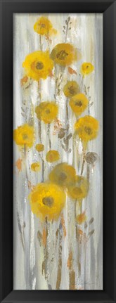 Framed Roadside Flowers I Print