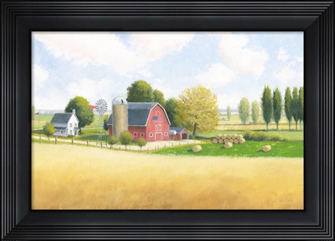 Framed Land of the Brave Print