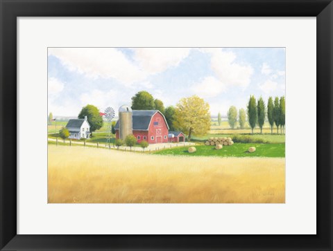 Framed Land of the Brave Print