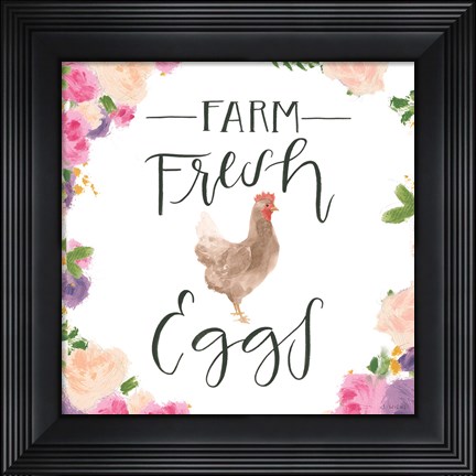 Framed Beautiful Country VIII Print