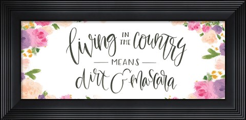 Framed Beautiful Country IV Print