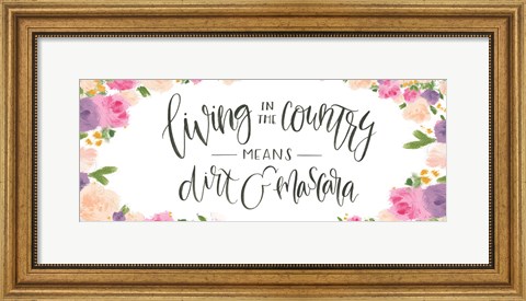 Framed Beautiful Country IV Print