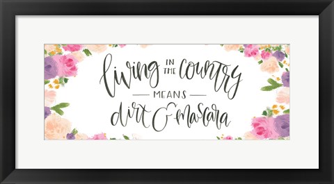 Framed Beautiful Country IV Print