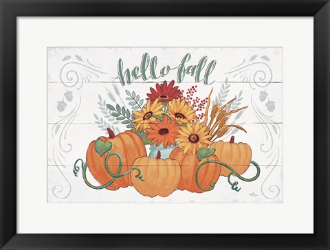Framed Fall Fun I Print