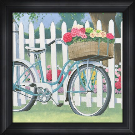 Framed Beautiful Country II Square Print