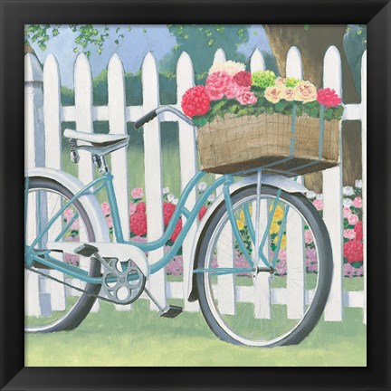 Framed Beautiful Country II Square Print