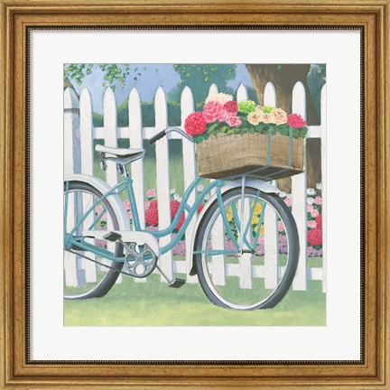 Framed Beautiful Country II Square Print