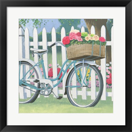 Framed Beautiful Country II Square Print