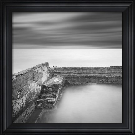 Framed Piscina Vieja Havana 2 Flat Print