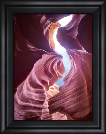 Framed Rock Formations Print