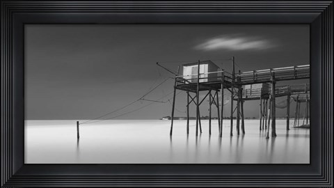 Framed Sea Geometry 2 Print