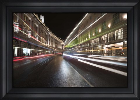 Framed Speed Night 2 Print