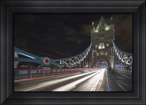 Framed Speed Night 4 Print