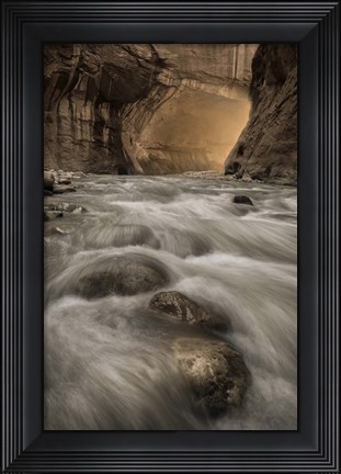 Framed Narrows 1 Color Print