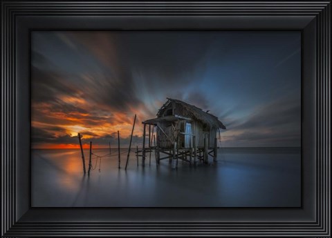 Framed My Home at Sea 2 Print