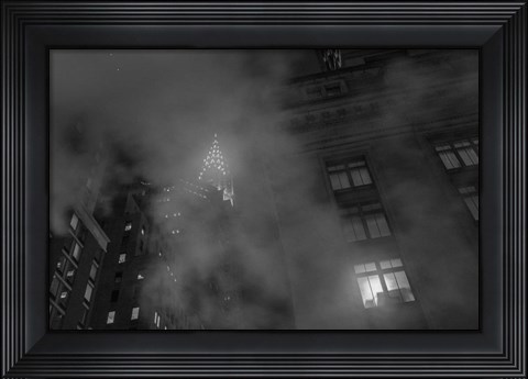 Framed New York Mist Print