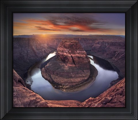 Framed Horseshoe Bend 2 Print