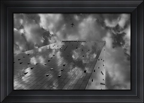 Framed Fusion and plane Print