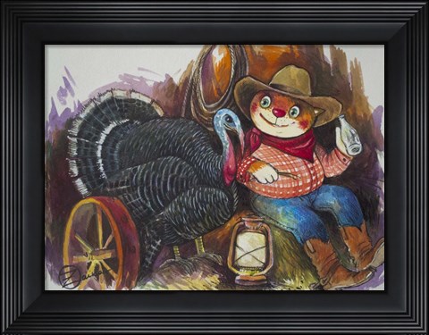 Framed Vintage Shot Print