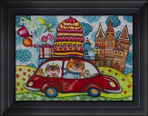 Framed We Are Coming Print