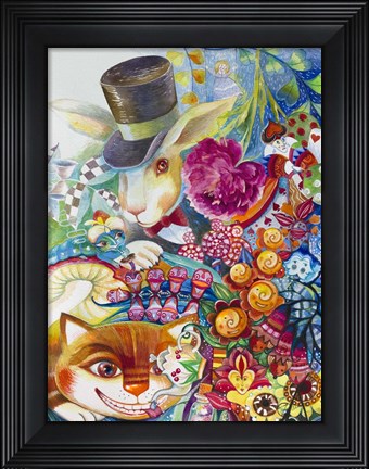 Framed Alice In Wonderland Print