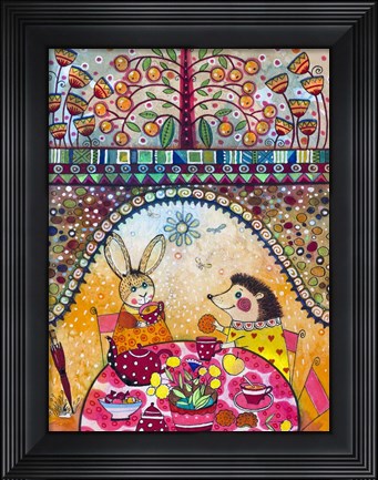 Framed Green Tea Print