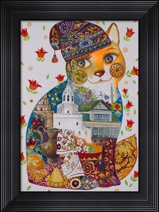 Framed Kazan Kot Print