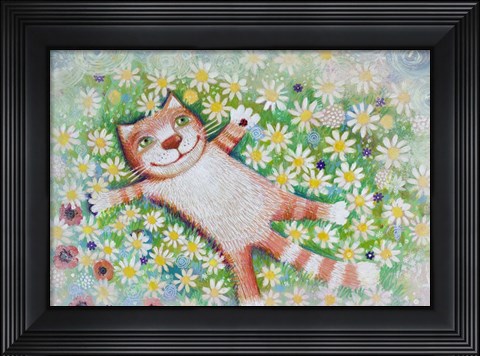 Framed Happy Summer Print