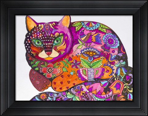 Framed Bird of Paradise 2 Print