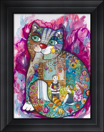 Framed Evening Print