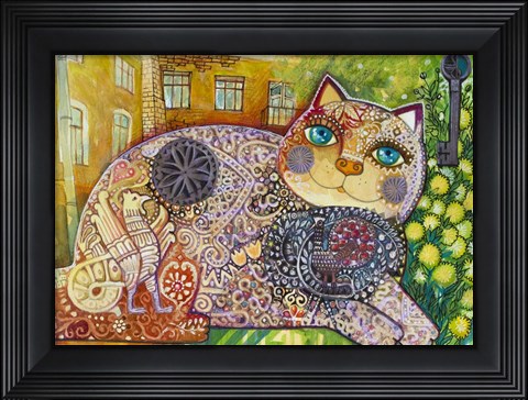 Framed Smiling Print