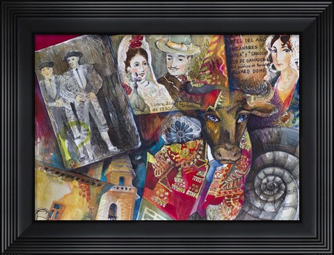 Framed Spain Print