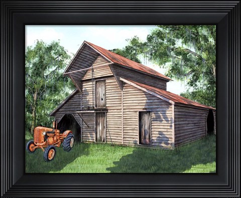 Framed Barn 2016 Print
