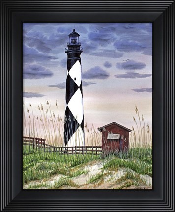 Framed Lighthouse 2016 Print