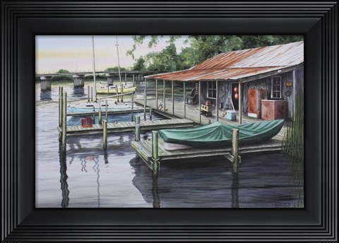 Framed New River Print