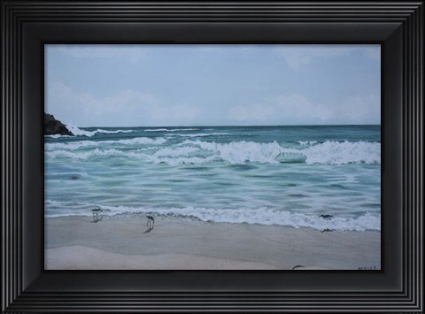 Framed Pyramid Rock Print