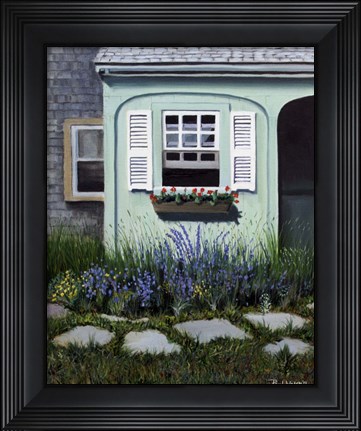 Framed Cape Cod Garden Print