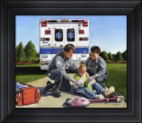 Framed Compassion Print